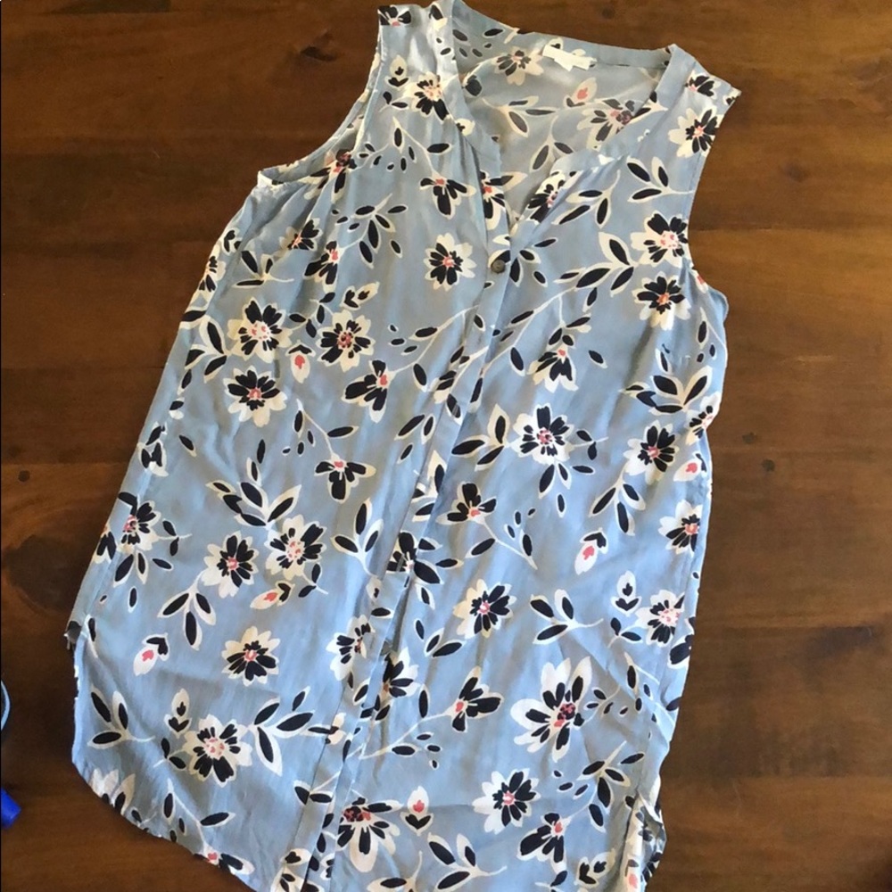 J.Jill sleeveless tunic top